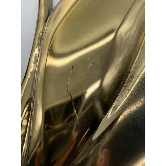 Vtg MCM Pair Syroco 7444 Gold Poppy Flower Wall Hanging Decor 1964 Read - Picture 4 of 14